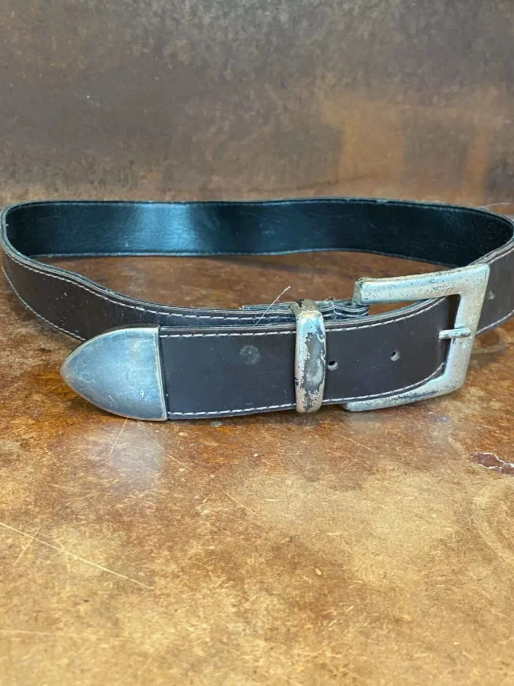 Vintage Absolutely Fresh Prestige Leather Belt Made in USA Size 29